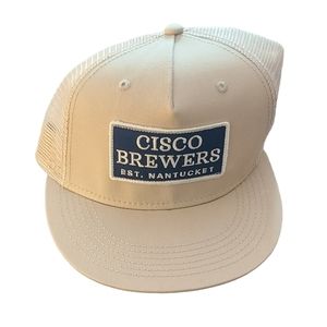 Cisco Tan and Blue Hat